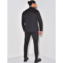 Ensemble pantalon et chemise à col rond Ensemble pantalon et chemise à col rond