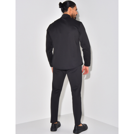 Ensemble pantalon et chemise à col rond Ensemble pantalon et chemise à col rond