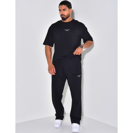 Ensemble pantalon et t-shirt à coutures apparentes "1991-2024" Ensemble pantalon et t-shirt à coutures apparentes "1991-2024"