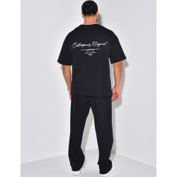 Ensemble pantalon et t-shirt à coutures apparentes "1991-2024" Ensemble pantalon et t-shirt à coutures apparentes "1991-2024"