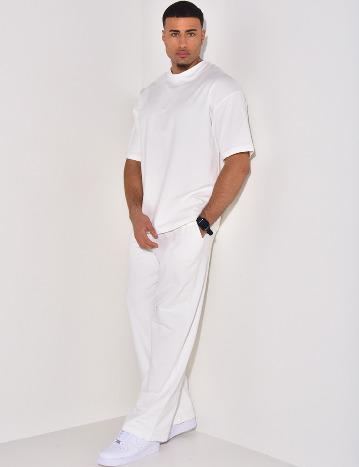 Ensemble pantalon et t-shirt uni Ensemble pantalon et t-shirt uni