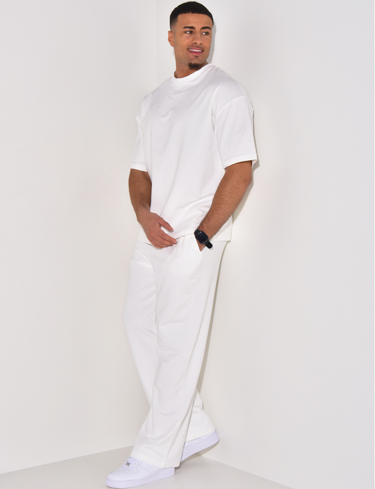 Ensemble pantalon et t-shirt uni Ensemble pantalon et t-shirt uni