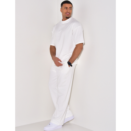 Ensemble pantalon et t-shirt uni Ensemble pantalon et t-shirt uni