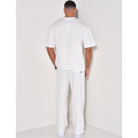 Ensemble pantalon et t-shirt uni Ensemble pantalon et t-shirt uni