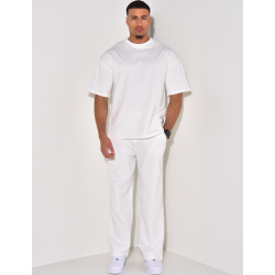 Ensemble pantalon et t-shirt uni Ensemble pantalon et t-shirt uni