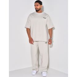 Ensemble pantalon et t-shirt "Care about" Ensemble pantalon et t-shirt "Care about"