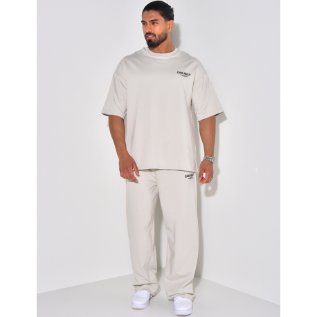 Ensemble pantalon et t-shirt "Care about" Ensemble pantalon et t-shirt "Care about"