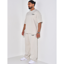 Ensemble pantalon et t-shirt "Care about" Ensemble pantalon et t-shirt "Care about"