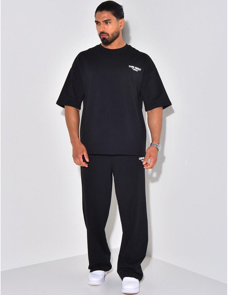 T-shirt et pantalon de pyjama - Noir - HOMME | H&M FR T-shirt et pantalon de pyjama - Noir - HOMME | H&M FR