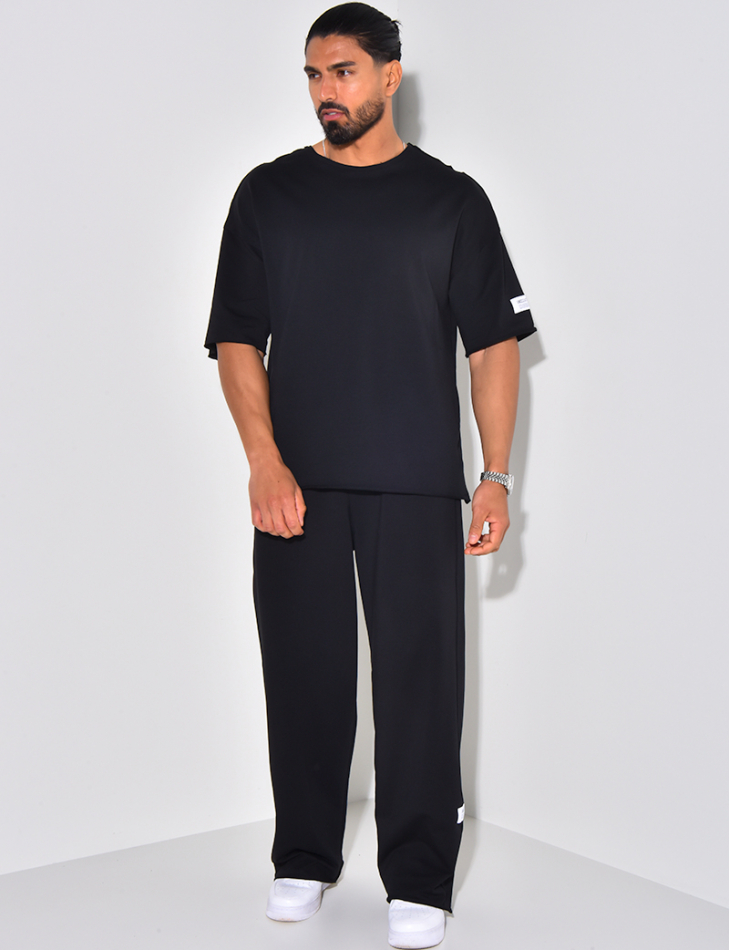 Ensemble pantalon et t-shirt uni Ensemble pantalon et t-shirt uni