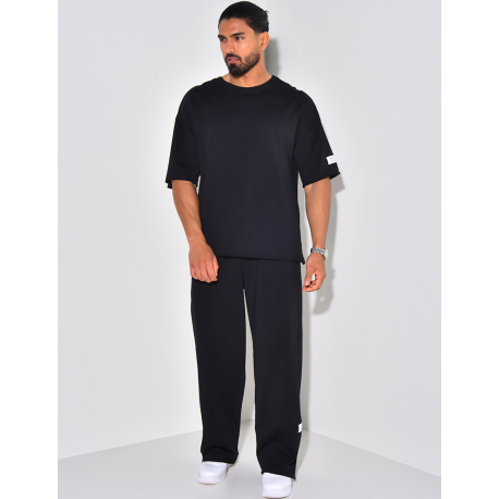 Ensemble pantalon et t-shirt uni Ensemble pantalon et t-shirt uni