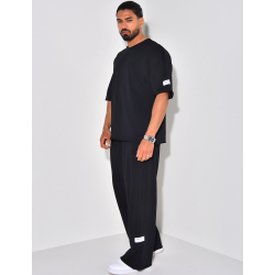 Ensemble pantalon et t-shirt uni Ensemble pantalon et t-shirt uni