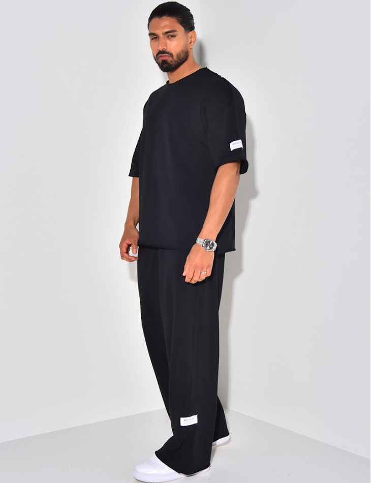 Ensemble pantalon et t-shirt uni Ensemble pantalon et t-shirt uni