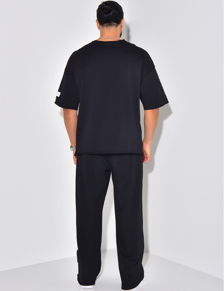 Ensemble pantalon et t-shirt uni Ensemble pantalon et t-shirt uni