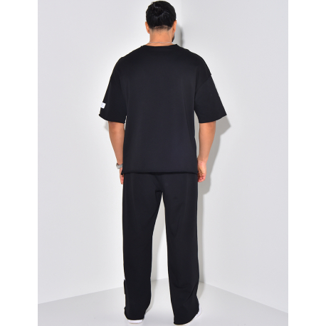 Ensemble pantalon et t-shirt uni Ensemble pantalon et t-shirt uni
