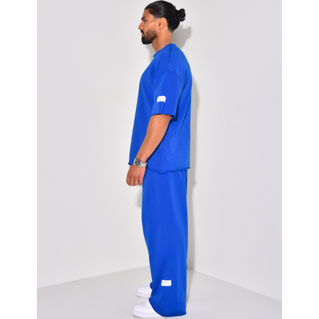 Ensemble pantalon et t-shirt uni Ensemble pantalon et t-shirt uni