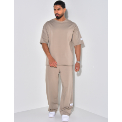 Ensemble pantalon et t-shirt uni Ensemble pantalon et t-shirt uni