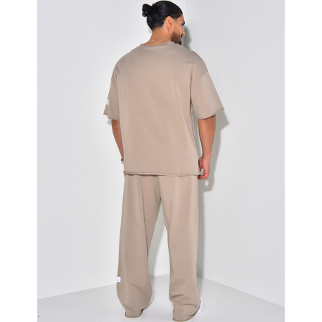 Ensemble pantalon et t-shirt uni Ensemble pantalon et t-shirt uni