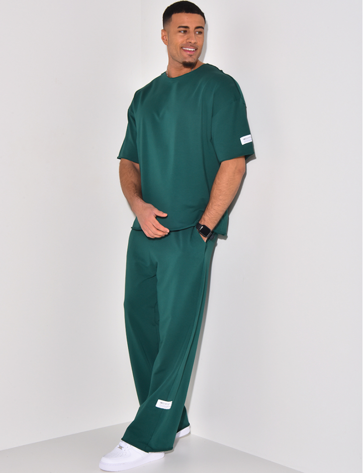 Ensemble pantalon et t-shirt uni Ensemble pantalon et t-shirt uni