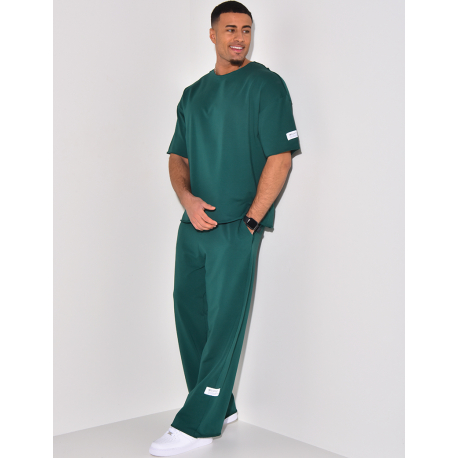 Ensemble pantalon et t-shirt uni Ensemble pantalon et t-shirt uni