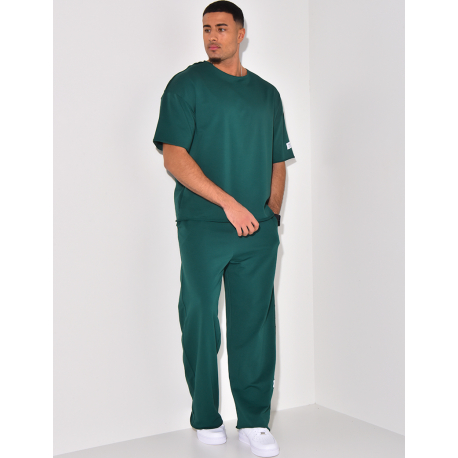 Ensemble pantalon et t-shirt uni Ensemble pantalon et t-shirt uni
