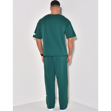 Ensemble pantalon et t-shirt uni Ensemble pantalon et t-shirt uni