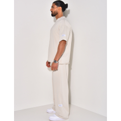 Ensemble pantalon et t-shirt uni Ensemble pantalon et t-shirt uni