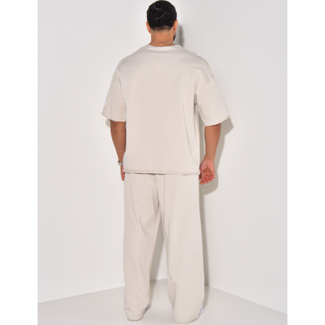 Ensemble pantalon et t-shirt uni Ensemble pantalon et t-shirt uni