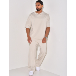 Ensemble pantalon et t-shirt uni Ensemble pantalon et t-shirt uni