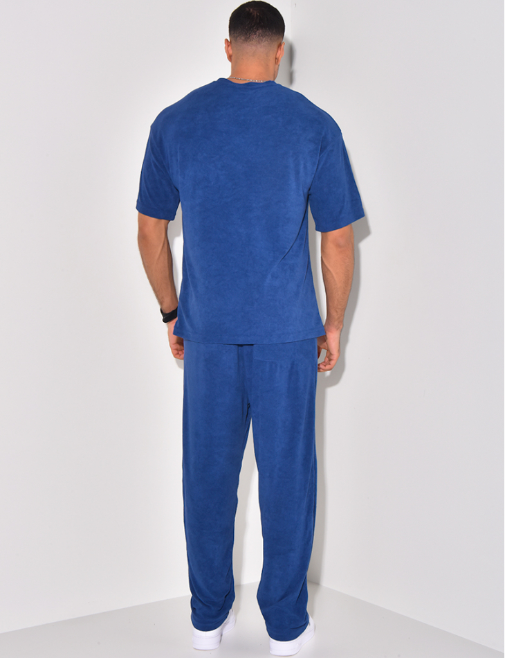 Ensemble pantalon et t-shirt en éponge Ensemble pantalon et t-shirt en éponge