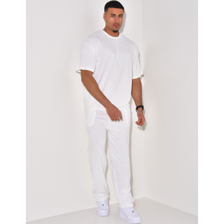 Ensemble pantalon et t-shirt en éponge Ensemble pantalon et t-shirt en éponge