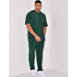 Ensemble pantalon et t-shirt en éponge Ensemble pantalon et t-shirt en éponge
