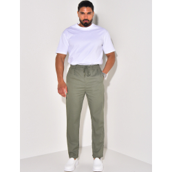Pantalon effet lin Pantalon effet lin