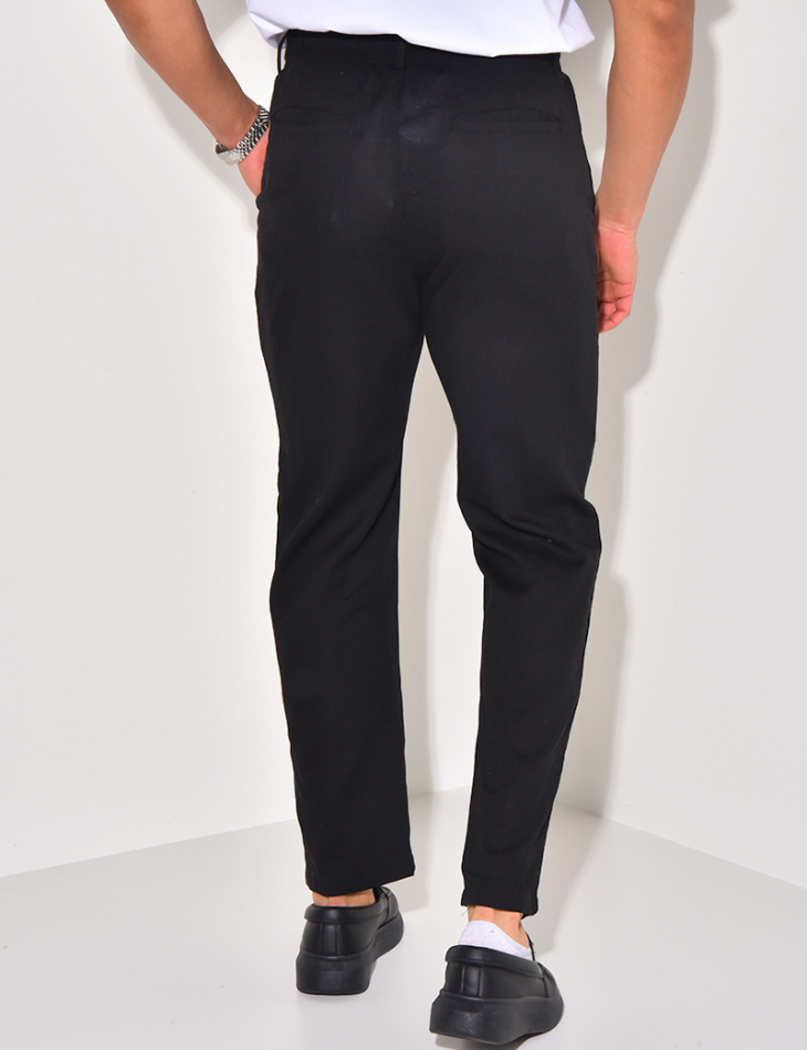 Pantalon effet lin Pantalon effet lin