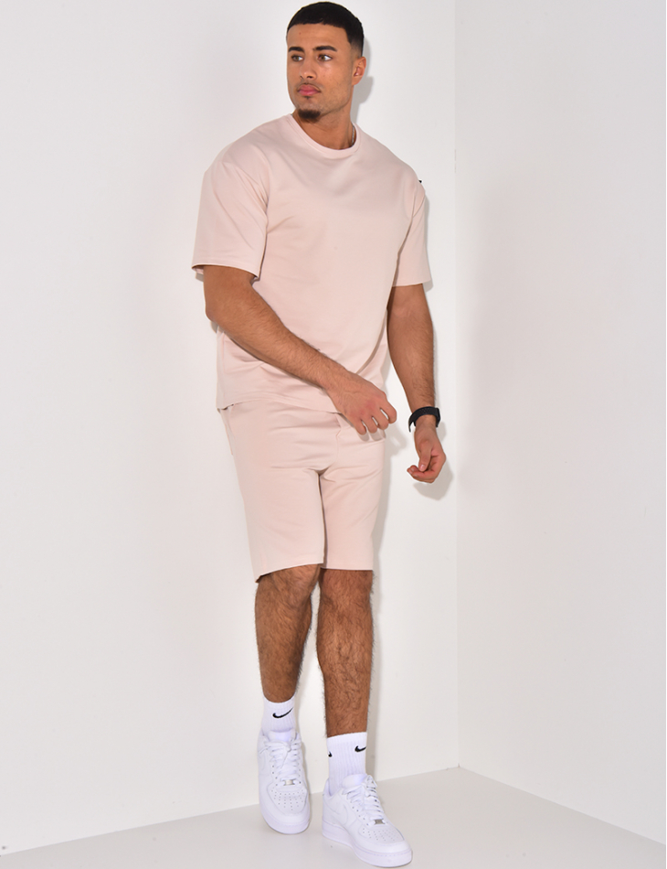 Ensemble short et t-shirt uni Ensemble short et t-shirt uni