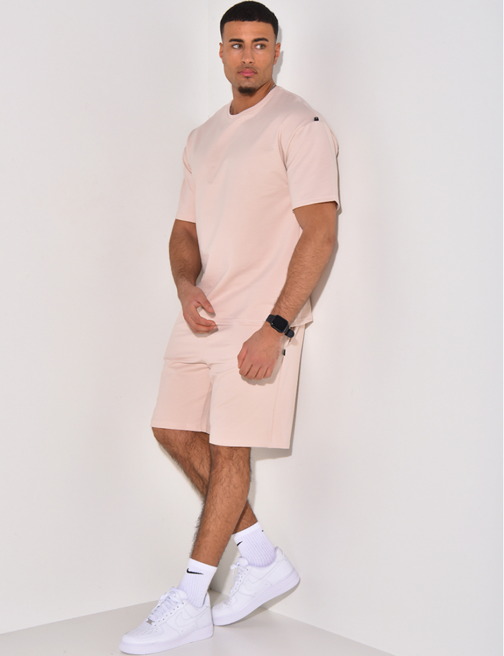 Ensemble short et t-shirt uni Ensemble short et t-shirt uni