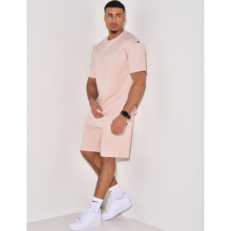 Ensemble short et t-shirt uni Ensemble short et t-shirt uni