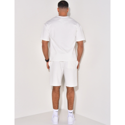 Ensemble short et t-shirt uni