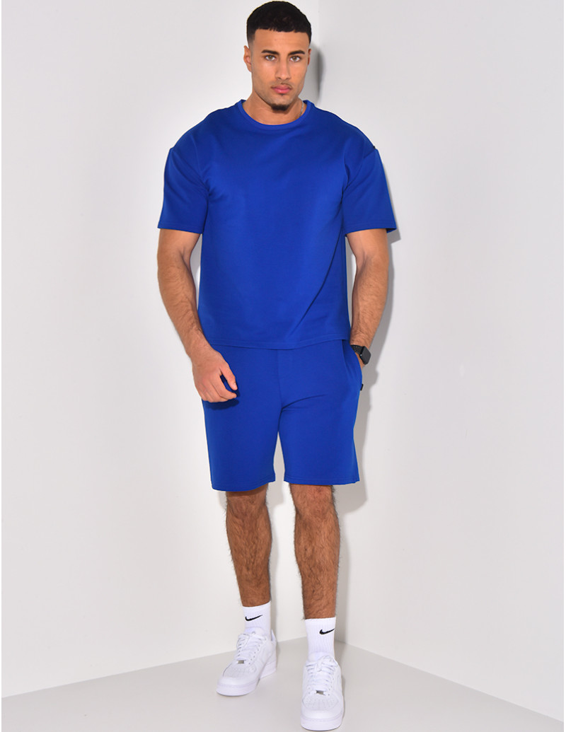 Ensemble short et t-shirt uni