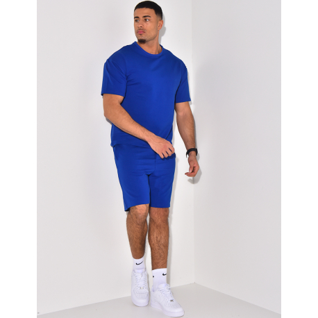 Ensemble short et t-shirt uni Ensemble short et t-shirt uni