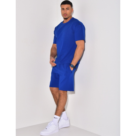 Ensemble short et t-shirt uni Ensemble short et t-shirt uni