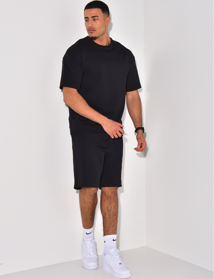 Ensemble short et t-shirt uni Ensemble short et t-shirt uni