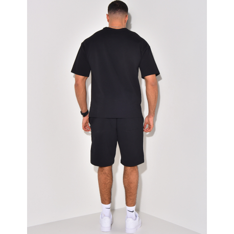 Ensemble short et t-shirt uni Ensemble short et t-shirt uni