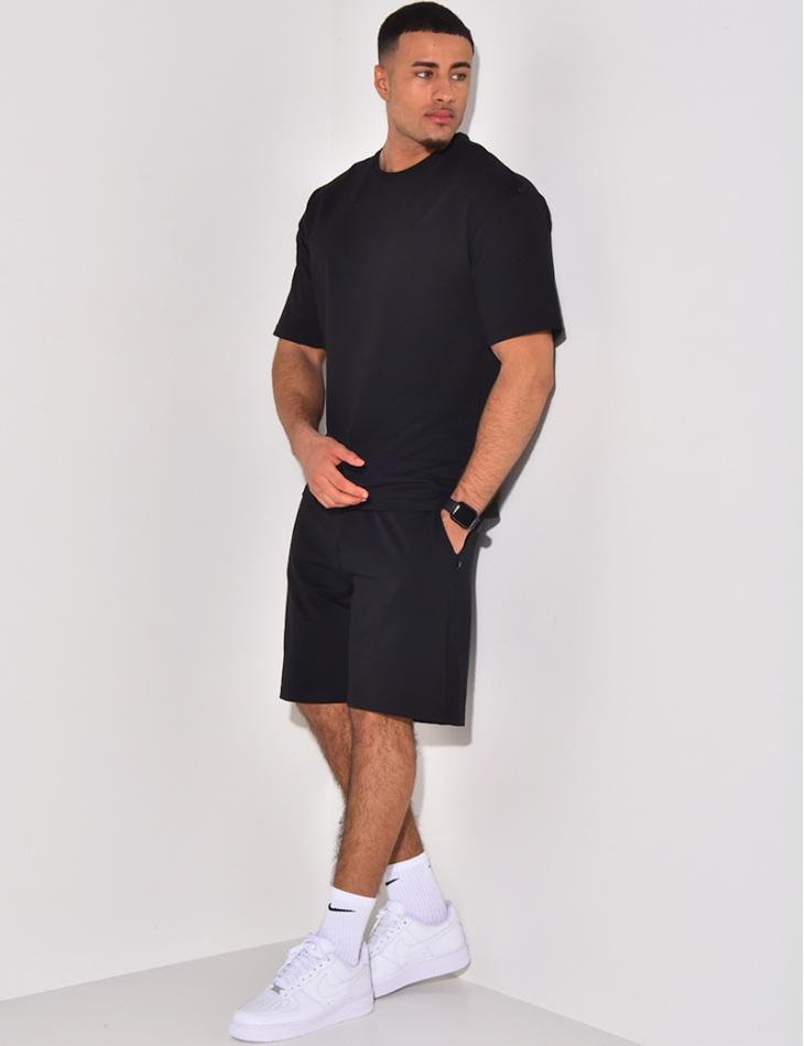 Ensemble short et t-shirt uni Ensemble short et t-shirt uni
