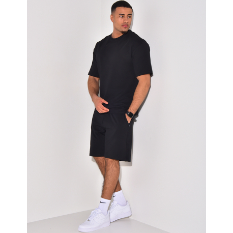 Ensemble short et t-shirt uni Ensemble short et t-shirt uni