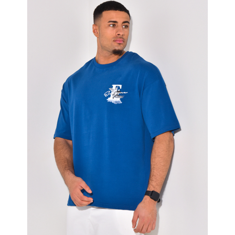 T-shirt lettre "E" T-shirt lettre "E"