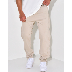 Pantalon cargo à pression Pantalon cargo à pression