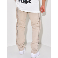 Pantalon cargo à pression Pantalon cargo à pression