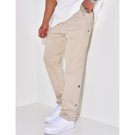 Pantalon cargo à pression Pantalon cargo à pression