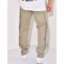 Pantalon cargo à pression Pantalon cargo à pression